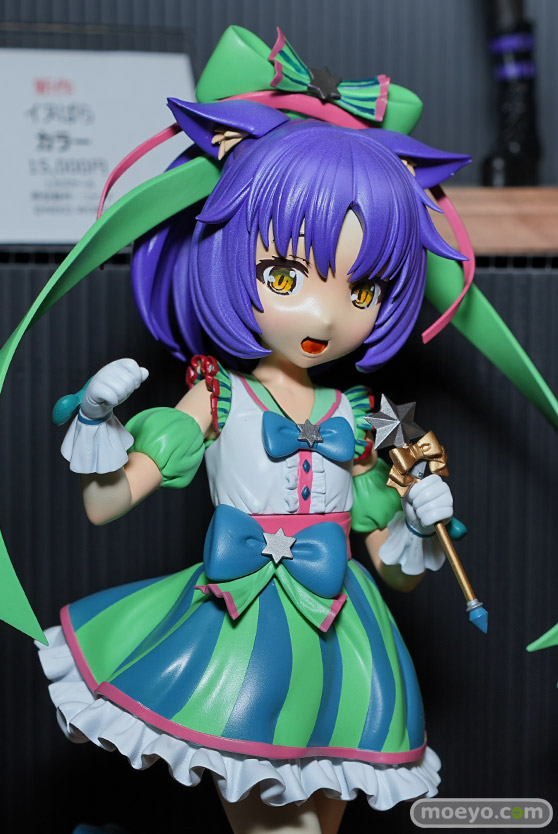 画像　フィギュア　サンプル　レビュー　ワンダーフェスティバル2023 [夏]　NyanNU 暴風中の紙飛行機
 02