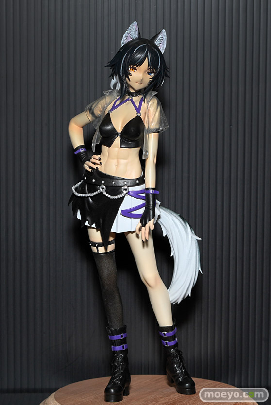 画像　フィギュア　サンプル　レビュー　ワンダーフェスティバル2023 [夏]　NyanNU 暴風中の紙飛行機
 04