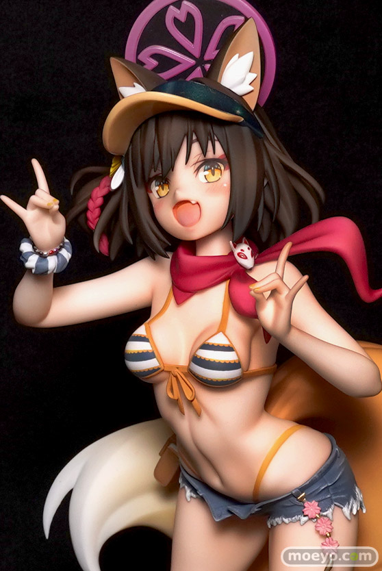 画像　フィギュア　サンプル　レビュー　ワンダーフェスティバル2023 [夏]　NyanNU 暴風中の紙飛行機
 15