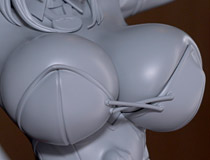 【エロホビ】【アダルトフィギュア】孟達さんのふたなりオリジナルキャラを再び立体化！ロケットボーイ新作エロフィギュア「結城七瀬 （バニー Ver.）」製作中原型が展示！