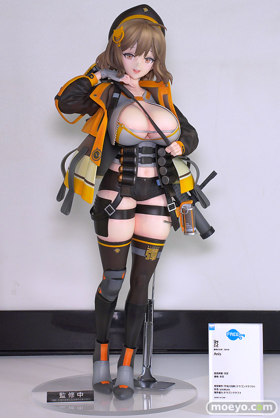 フリーイング 勝利の女神:NIKKE アニス 宇治川法幹 ドラゴンクラフト yozakura ワンホビギャラリー2023 AUTUMN フィギュア 01