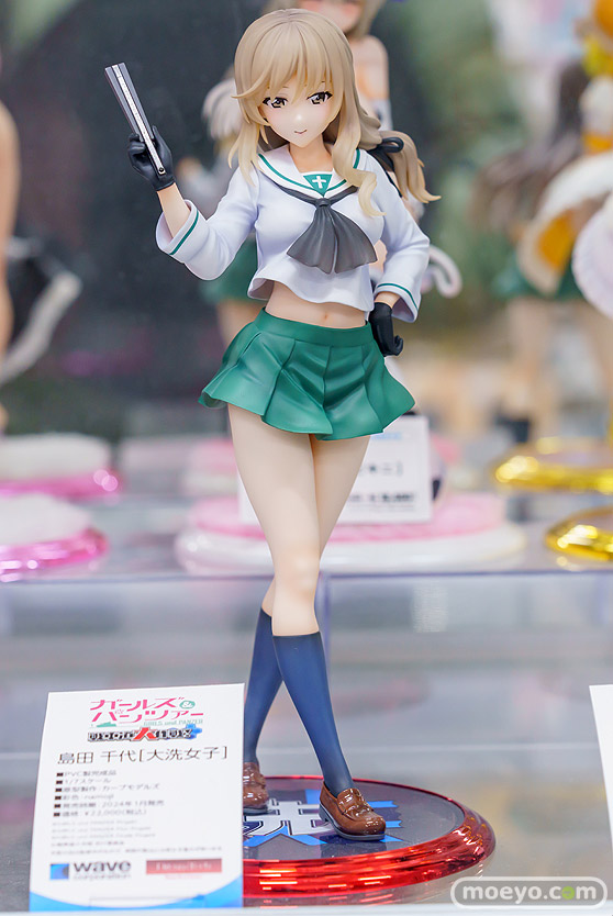 ウェーブ ガールズ＆パンツァー 戦車道大作戦！ 島田千代[大洗女子] カーブモデルズ namoji  フィギュア あみあみ 01