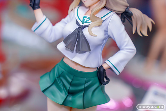 ウェーブ ガールズ＆パンツァー 戦車道大作戦！ 島田千代[大洗女子] カーブモデルズ namoji  フィギュア あみあみ 08