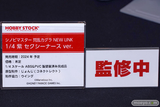 フィギュア 2023夏 ホビーメーカー合同展示会 ホビーストック シノビマスター 閃乱カグラ NEW LINK 紫 セクシーナース ver. 17