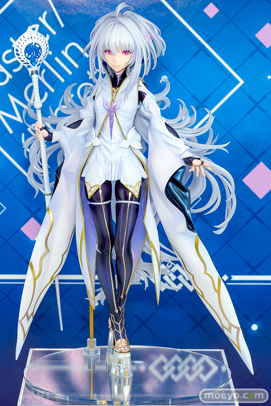 アルター Fate/Grand Order Arcade キャスター/マーリン〔プロトタイプ〕jarel 緋色 渡邊 恭大 メガホビEXPO2023 It's SHOW TIME!! フィギュア 01