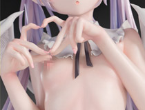 【アダルトフィギュア】無人ちゃん。先生のオリジナルイラスト「白い悪魔ちゃん。」脱衣ver.が新登場。