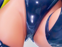 エンソウトイズ新作美少女フィギュア「『ARMS NOTE』 水泳部の部長ちゃん」彩色サンプルがアキバで展示！