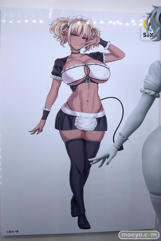 ワンダーフェスティバル2024 [冬]  フィギュア キャストオフ エロ Q-six 黒ギャルメイド淫魔、ごしゅを喰う。 ここあ 10