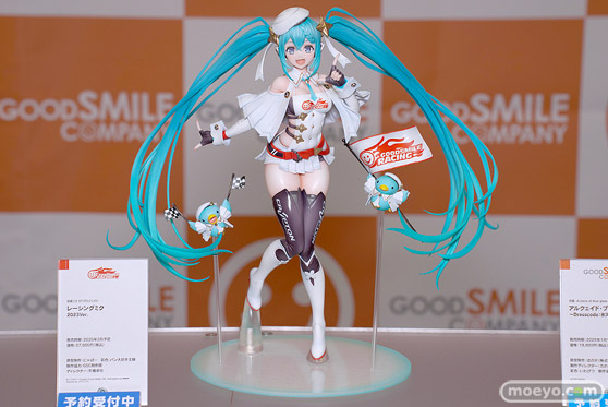 グッドスマイルレーシング 初音ミク GTプロジェクト レーシングミク 2023Ver. にゃばー GSC制作部 パン大好き主婦 市橋卓也 フィギュア 2024 冬 ホビーメーカー合同展示会 01