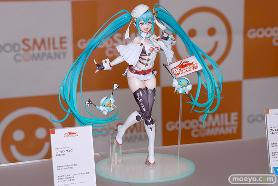 グッドスマイルレーシング 初音ミク GTプロジェクト レーシングミク 2023Ver. にゃばー GSC制作部 パン大好き主婦 市橋卓也 フィギュア 2024 冬 ホビーメーカー合同展示会 02