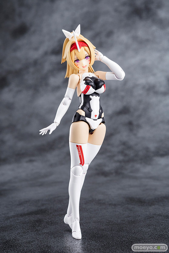 コトブキヤ メガミデバイス 朱羅 弓兵 絆 プラモデル Nidy-2D- 浅井真紀 福元徳宝 雨間 フィギュア 01