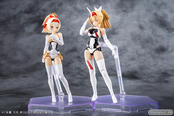 コトブキヤ メガミデバイス 朱羅 弓兵 絆 プラモデル Nidy-2D- 浅井真紀 福元徳宝 雨間 フィギュア 03