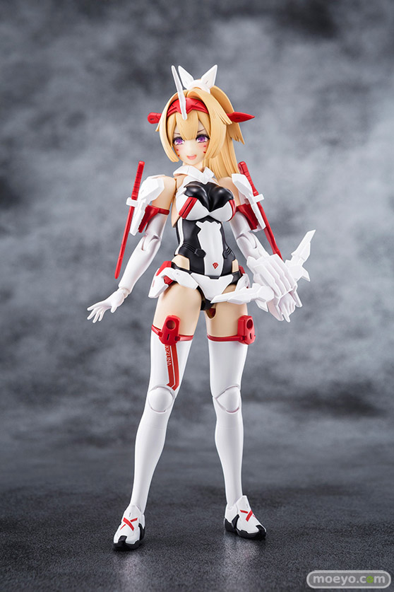 コトブキヤ メガミデバイス 朱羅 弓兵 絆 プラモデル Nidy-2D- 浅井真紀 福元徳宝 雨間 フィギュア 04