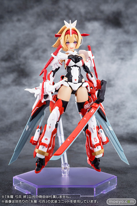コトブキヤ メガミデバイス 朱羅 弓兵 絆 プラモデル Nidy-2D- 浅井真紀 福元徳宝 雨間 フィギュア 08