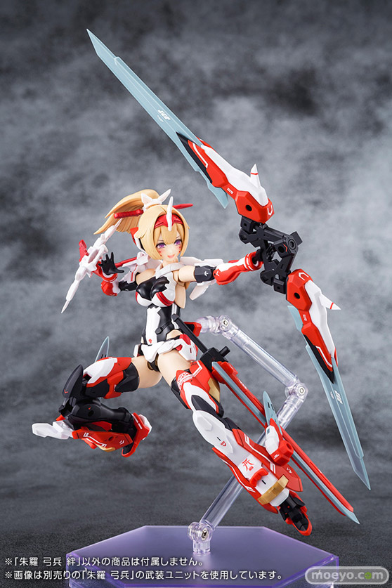 コトブキヤ メガミデバイス 朱羅 弓兵 絆 プラモデル Nidy-2D- 浅井真紀 福元徳宝 雨間 フィギュア 14