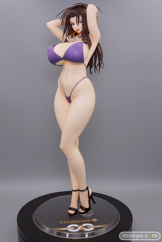 オーキッドシード ちちのえ+∞ -Infinity2- Cover Lady フィギュア 　あみあみホビーキャンプ代替展示 石山智　いのうえたくや 製品版 01