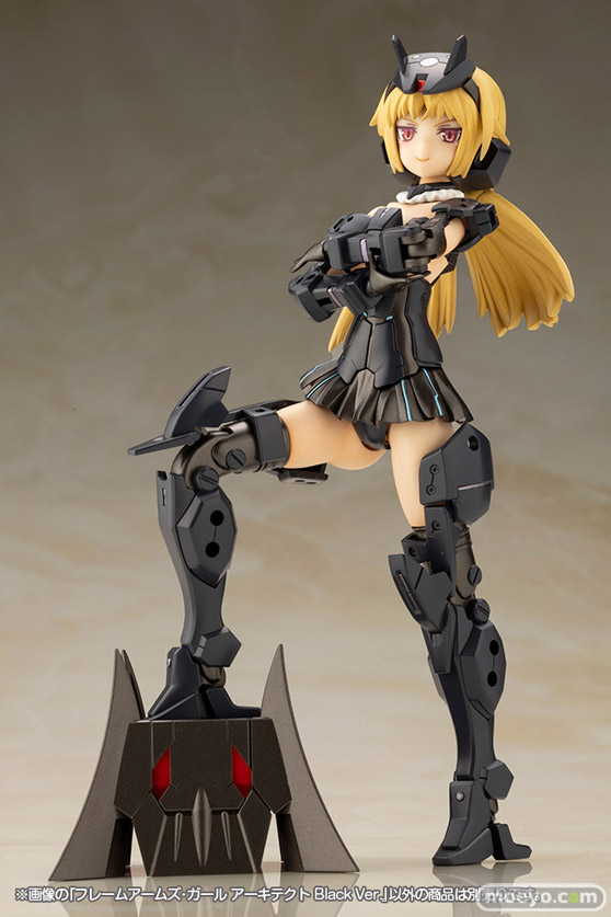 コトブキヤ フレームアームズ・ガール アーキテクト Black Ver. プラモデル 清水 康智 02