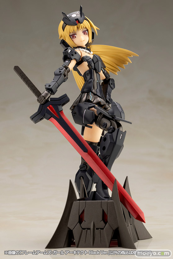 コトブキヤ フレームアームズ・ガール アーキテクト Black Ver. プラモデル 清水 康智 11