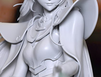 【2024冬合同展示会】回天堂新作美少女フィギュア「ロードス島戦記 ディードリット」監修中原型が展示！