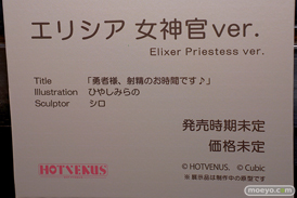 第7回 ネイティブグループ合同展示会（エロホビ） エロ フィギュア キャストオフ HOTVENUS 勇者様、射精の時間です♪ エリシア 女神官ver. ひやしみらの シロ 20