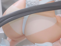 フリーイング新作美少女フィギュア「シノビマスター 閃乱カグラ NEW LINK 焔 バニーVer.」彩色サンプルがアキバで展示！