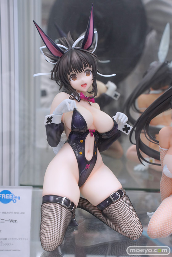 フリーイング シノビマスター 閃乱カグラ NEW LINK 飛鳥 バニーVer. 宇治川法幹 ドラゴンクラフト 松田モデル フィギュア あみあみ 02