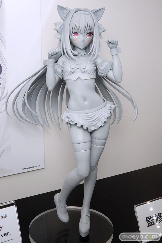 ワンダーフェスティバル2024 [冬]  フィギュア キャストオフ エロ Q-six 月に寄りそう乙女の作法 桜小路ルナ 猫耳メイド ver. ななれこーど ノルグレコ 02