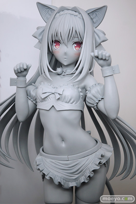 ワンダーフェスティバル2024 [冬]  フィギュア キャストオフ エロ Q-six 月に寄りそう乙女の作法 桜小路ルナ 猫耳メイド ver. ななれこーど ノルグレコ 04