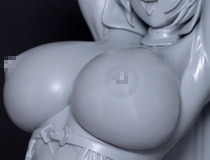 【エロホビ】【アダルトフィギュア】Mocoさんイラストを立体化！HOTVENUS新作エロフィギュア「アクマでシスター ネム」製作中原型が展示！