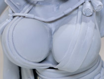 【WF2024冬】ユニオンクリエイティブ新作美少女フィギュア「GUILTY GEAR -STRIVE- 梅喧」監修中原型が展示！