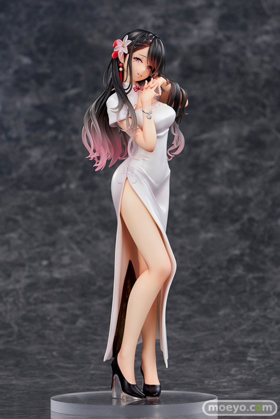 ユニオンクリエイティブ 大熊まいイラスト『癒し系白チャイナおねえさん』 toshi きぐさん En craft フィギュア 12