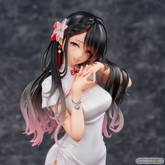 ユニオンクリエイティブ 大熊まいイラスト『癒し系白チャイナおねえさん』 toshi きぐさん En craft フィギュア 13