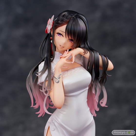 ユニオンクリエイティブ 大熊まいイラスト『癒し系白チャイナおねえさん』 toshi きぐさん En craft フィギュア 14