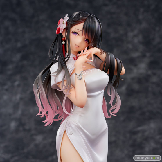 ユニオンクリエイティブ 大熊まいイラスト『癒し系白チャイナおねえさん』 toshi きぐさん En craft フィギュア 15