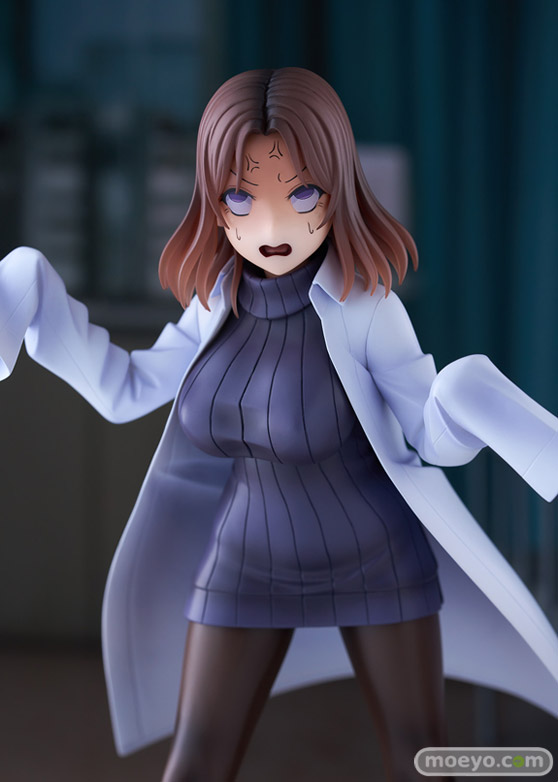 ウェーブ 搾精病棟 ~性格最悪のナースしかいない病院で射精管理生活~ アマミヤ先生 まるひげ namoji フィギュア 10