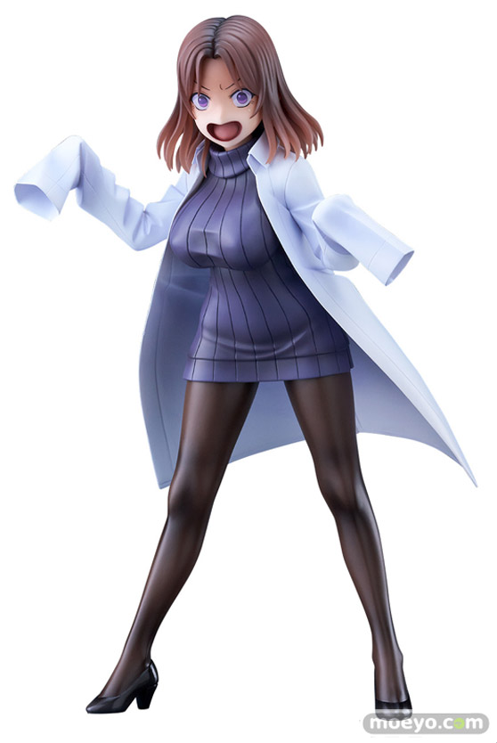 ウェーブ 搾精病棟 ~性格最悪のナースしかいない病院で射精管理生活~ アマミヤ先生 まるひげ namoji フィギュア 13