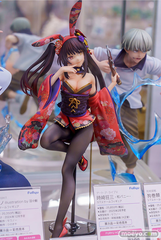 フリュー F:NEX デート・ア・ライブⅤ 時崎狂三 -和バニー- モワノー 明智逸鶴 フィギュア あみあみ 02