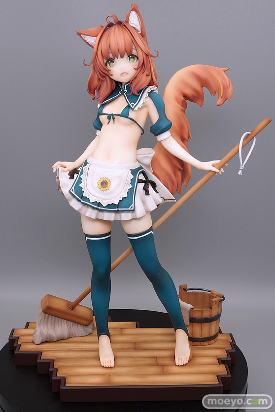 ダイキ工業 さわやか鮫肌オリジナルキャラクター　けもみみメイド キキーモラ 童人 もぐもぐさん エロ キャストオフ フィギュア 01