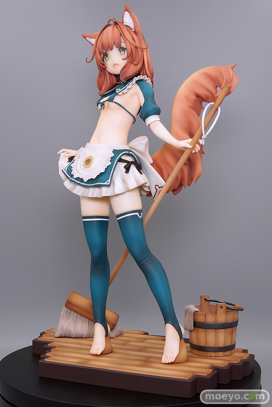 ダイキ工業 さわやか鮫肌オリジナルキャラクター　けもみみメイド キキーモラ 童人 もぐもぐさん エロ キャストオフ フィギュア 08