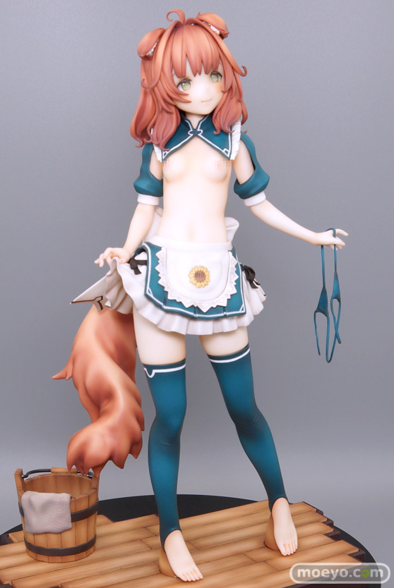 ダイキ工業 さわやか鮫肌オリジナルキャラクター　けもみみメイド キキーモラ 童人 もぐもぐさん エロ キャストオフ フィギュア 24