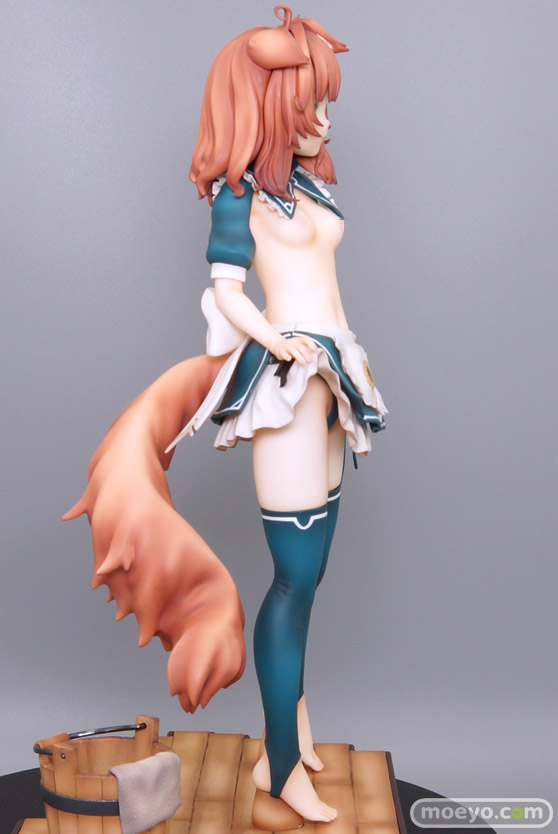 ダイキ工業 さわやか鮫肌オリジナルキャラクター　けもみみメイド キキーモラ 童人 もぐもぐさん エロ キャストオフ フィギュア 25