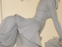 【WF2024冬】GOLDENHEAD PLUS新作美少女フィギュア「ブルーアーカイブ ヒビキ（応援団）」監修中原型が展示！