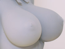 【WF2024冬】【アダルトフィギュア】きょくちょさんイラストを立体化！Pink Love新作エロフィギュア「楓 バニーガール.ver」監修中原型が展示！