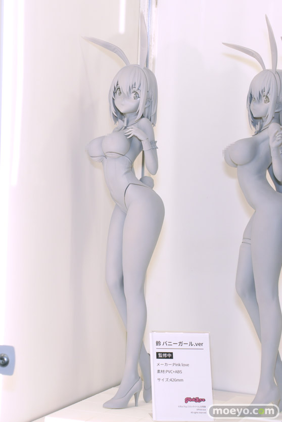 ワンダーフェスティバル2024 [冬]  フィギュア キャストオフ エロ Pink Love 鈴 バニーガール.ver きょくちょ 02
