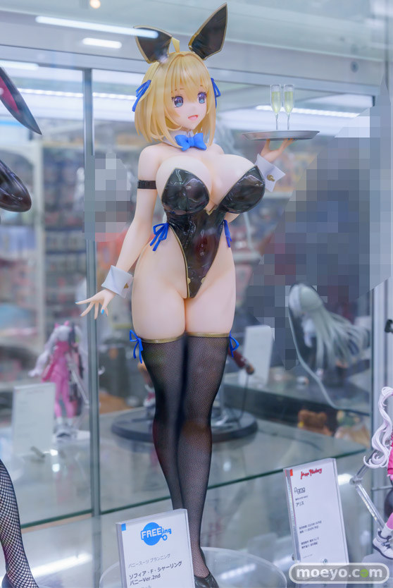 フリーイング バニースーツ プランニング ソフィア・F・シャーリング バニーVer.2nd ポット YOSHI 月柳 あみあみ フィギュア 02