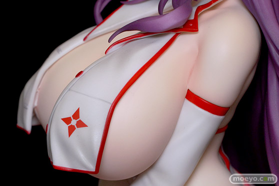 ホビーストック シノビマスター 閃乱カグラ NEW LINK 紫 セクシーナース ver. じょんじ yozakura ウイング フィギュア 2024 冬 ホビーメーカー合同展示会 10