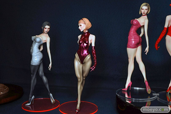 画像　フィギュア　サンプル　レビュー　ワンダーフェスティバル2024 [冬]　3色おこわ ミリワークス(重戦車工房)　女囚卍固め
 17