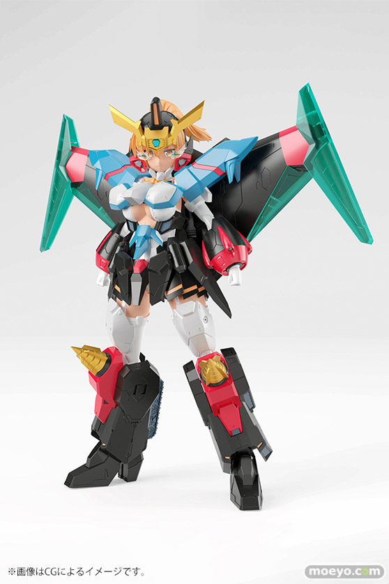 コトブキヤ クロスフレーム・ガール ガオファイガー 坂埜 竜 堀 克彦 西丸 芳弘  KOTOBUKIYA プラモデル 01