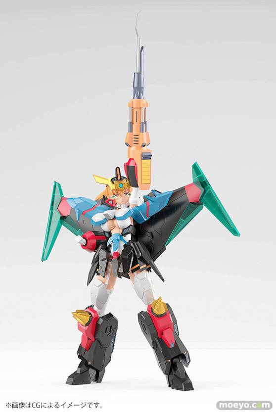 コトブキヤ クロスフレーム・ガール ガオファイガー 坂埜 竜 堀 克彦 西丸 芳弘  KOTOBUKIYA プラモデル 22