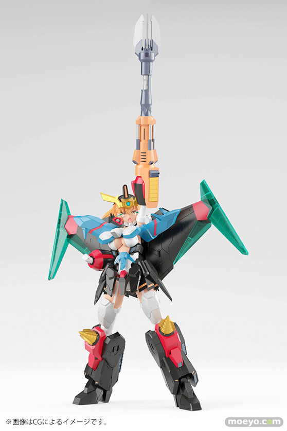 コトブキヤ クロスフレーム・ガール ガオファイガー 坂埜 竜 堀 克彦 西丸 芳弘  KOTOBUKIYA プラモデル 23